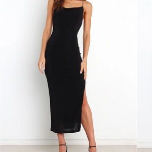 Petal & Pup Dixie Dress Black Size 6 Like New